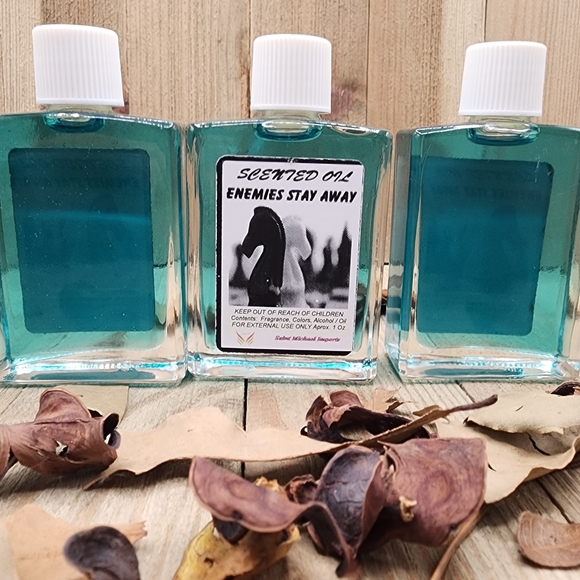 Saint Michaels Imports Enemies Stay Away Scented Oils - Picture 1 of 1